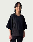 Air Loom Integral Tether Tee in Black