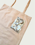 Stuffable Shopper — Foil Form Pocket, Winter Peach