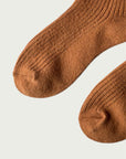 Tibetan Wool Sock in Nutmeg