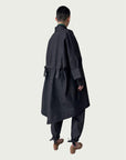 Japanese Denim Parachute Overcoat