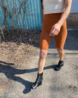 High Top Bike Short in Persimmon - 11"