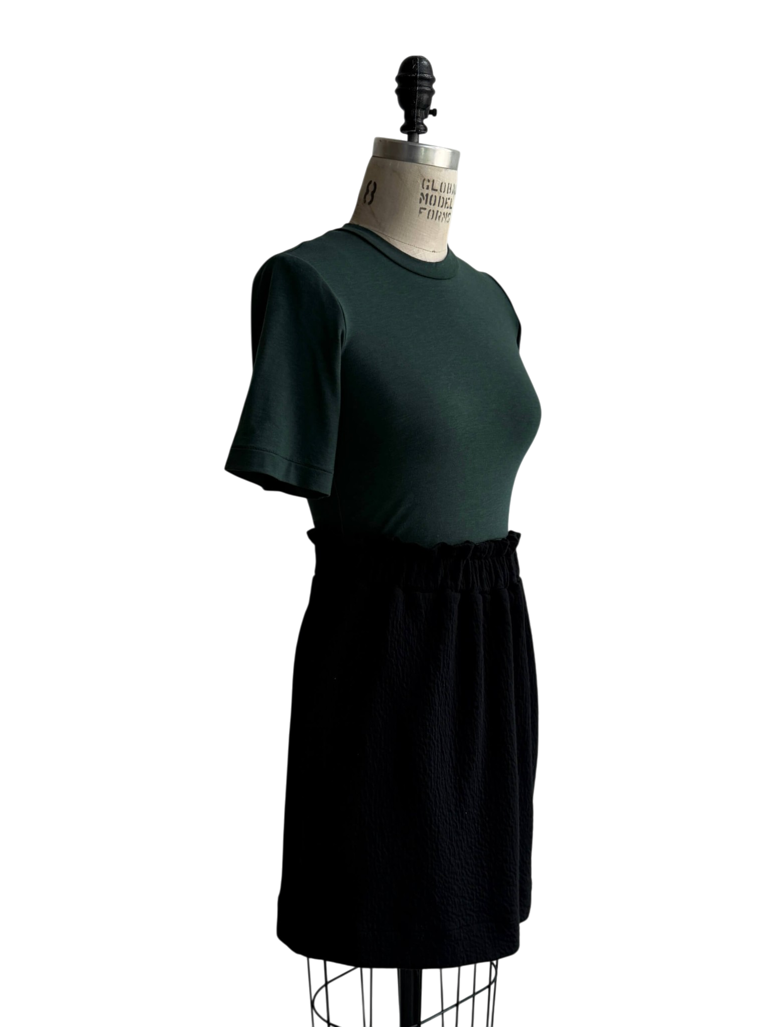 OPC Paper Bag Mini Skirt  Black, small / OG Price: