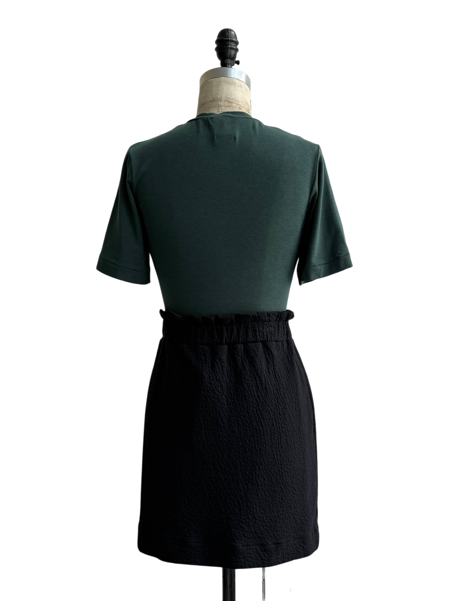 OPC Paper Bag Mini Skirt  Black, small / OG Price: