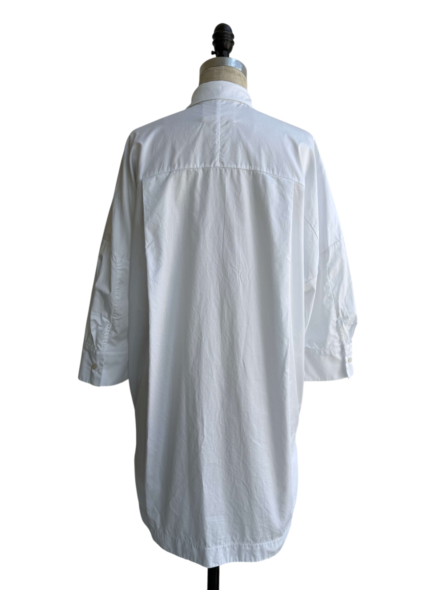 Cotton Dress Shirt in White, small / OG Price $265.00