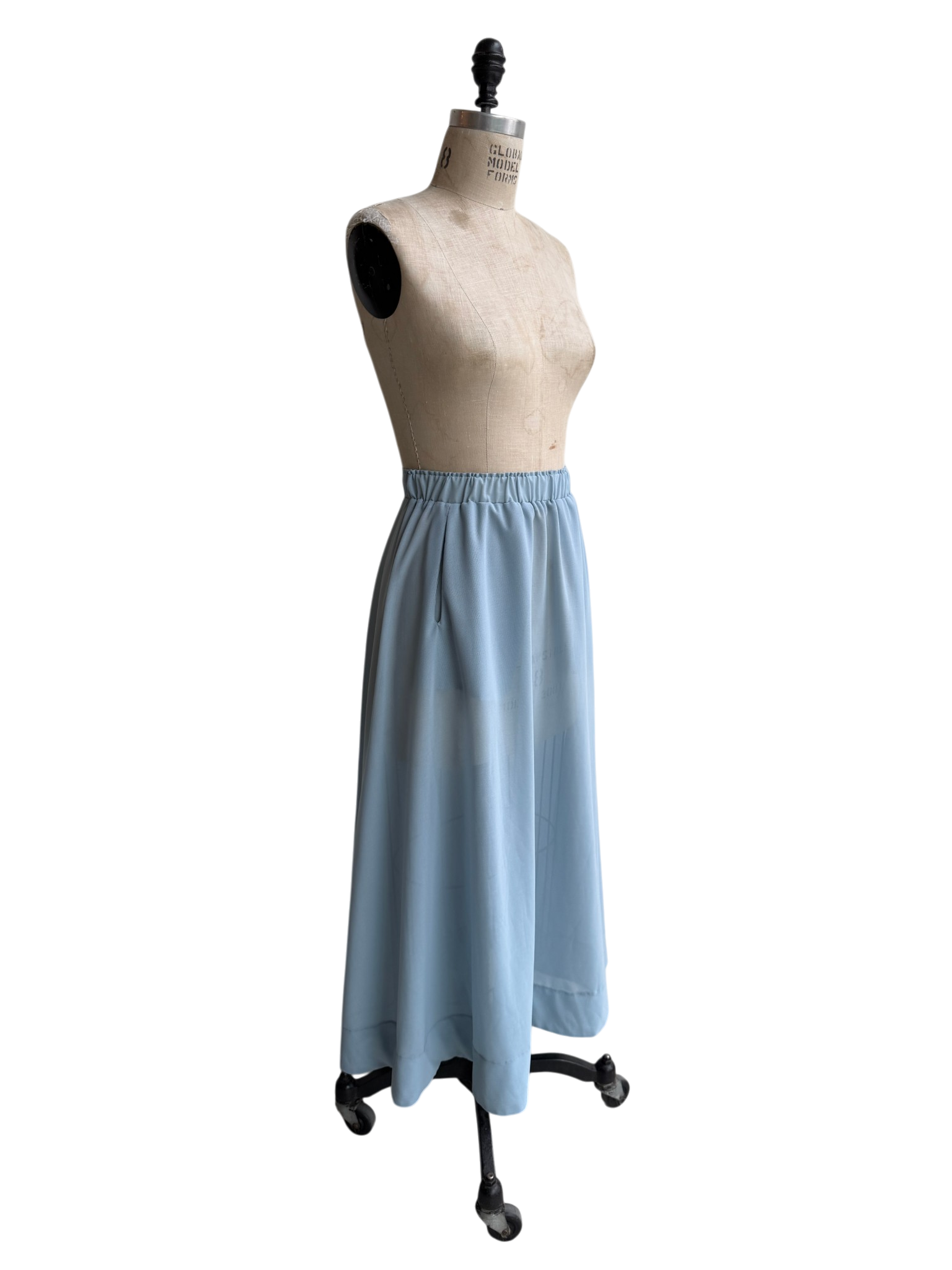Mesh Full Tempo Skirt in Air Blue, medium  / OG Price $265