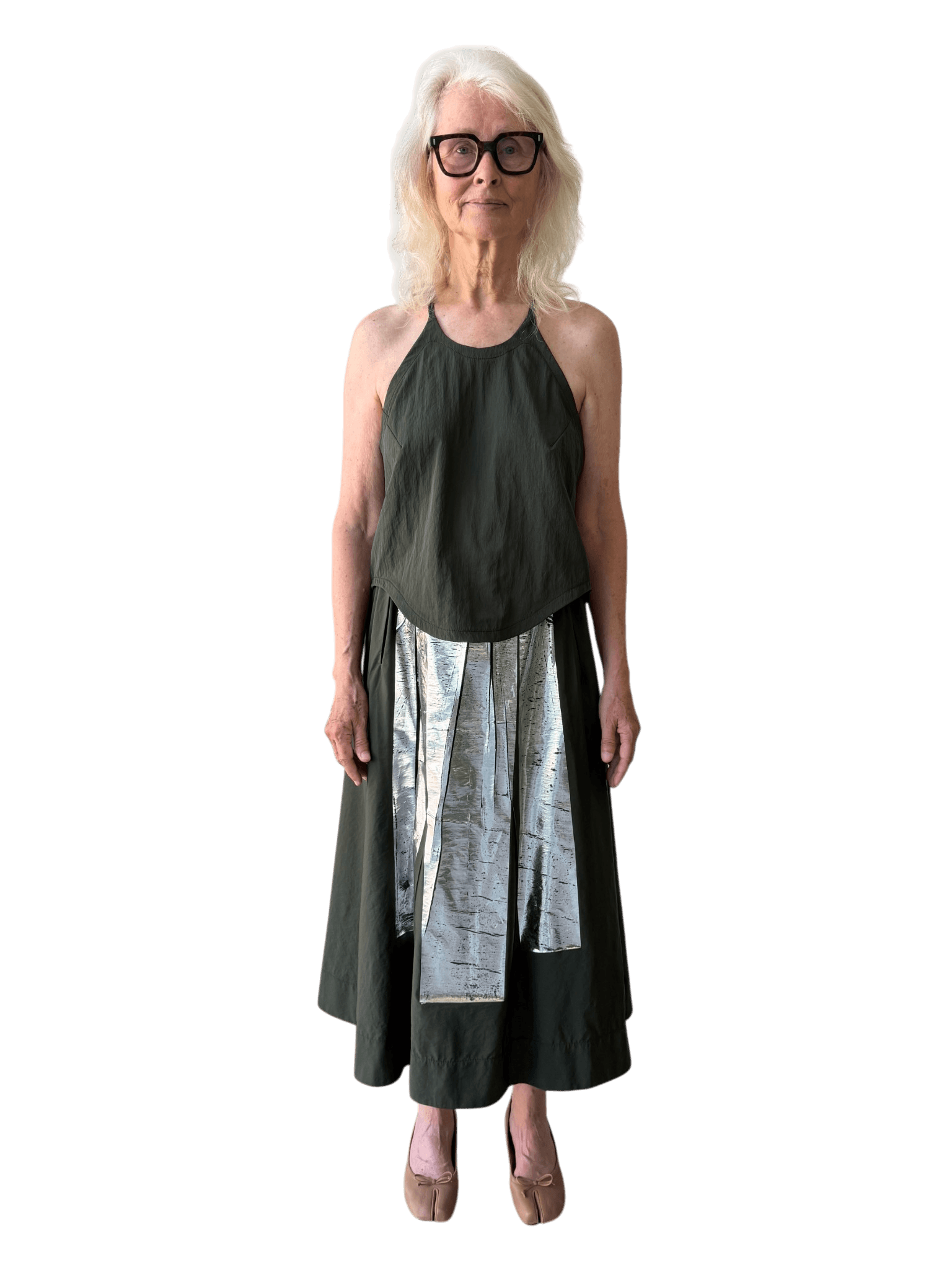 Airloom Softform Camisole Top in Ghost Olive