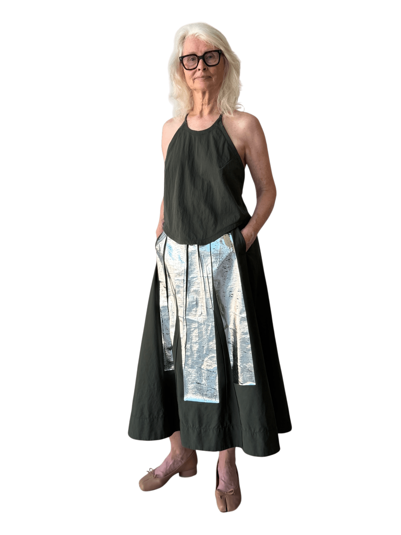 Airloom Softform Camisole Top in Ghost Olive