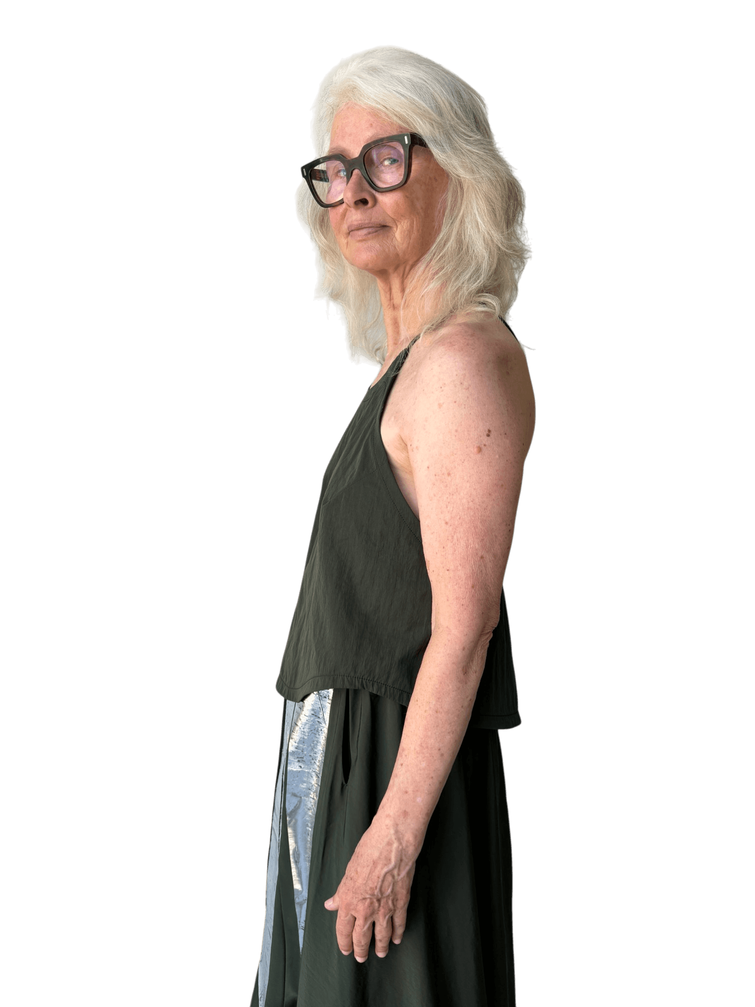 Airloom Softform Camisole Top in Ghost Olive