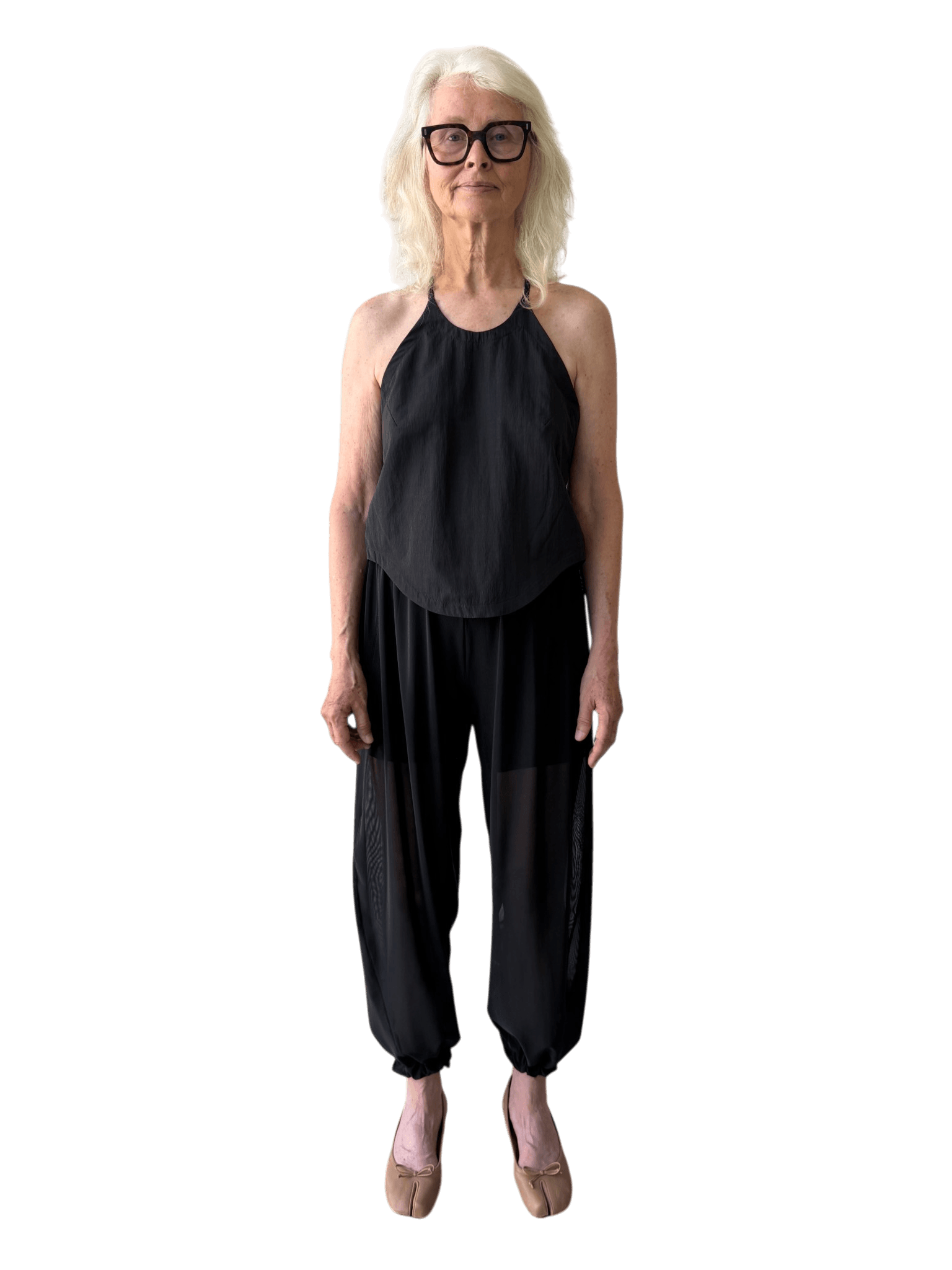 Airloom Softform Camisole Top in Muted Black