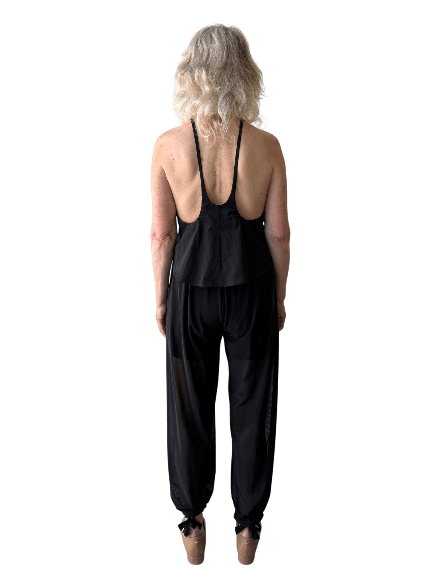 Airloom Softform Camisole Top in Muted Black