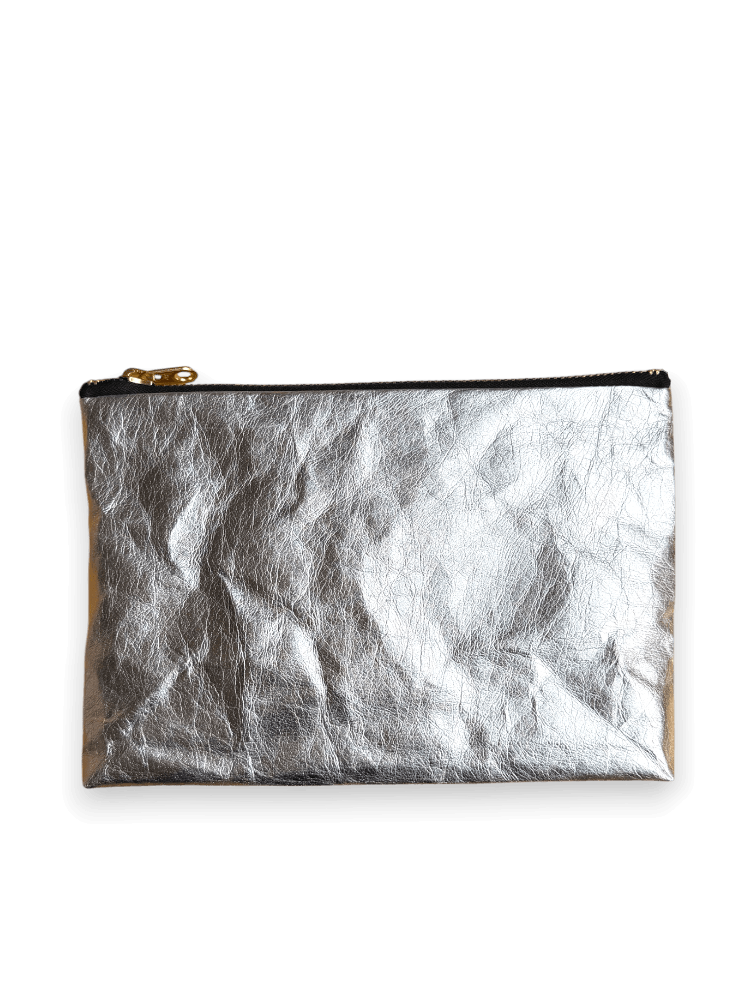 Paper Clutch+ in Silver / black