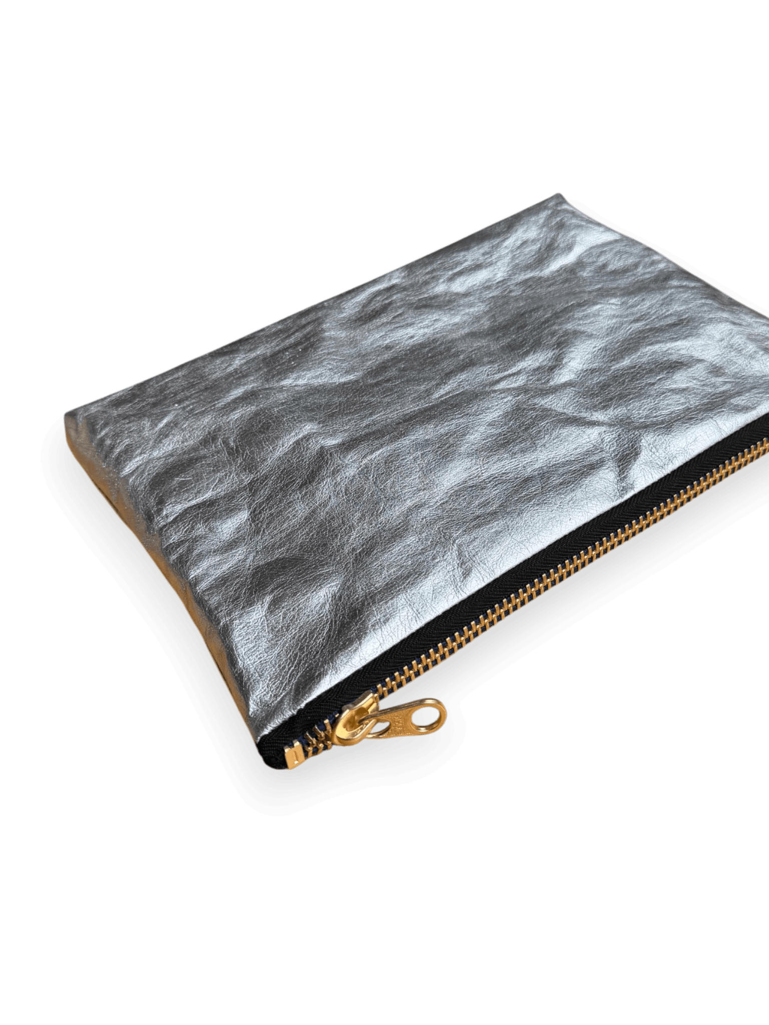 Paper Clutch+ in Silver / black