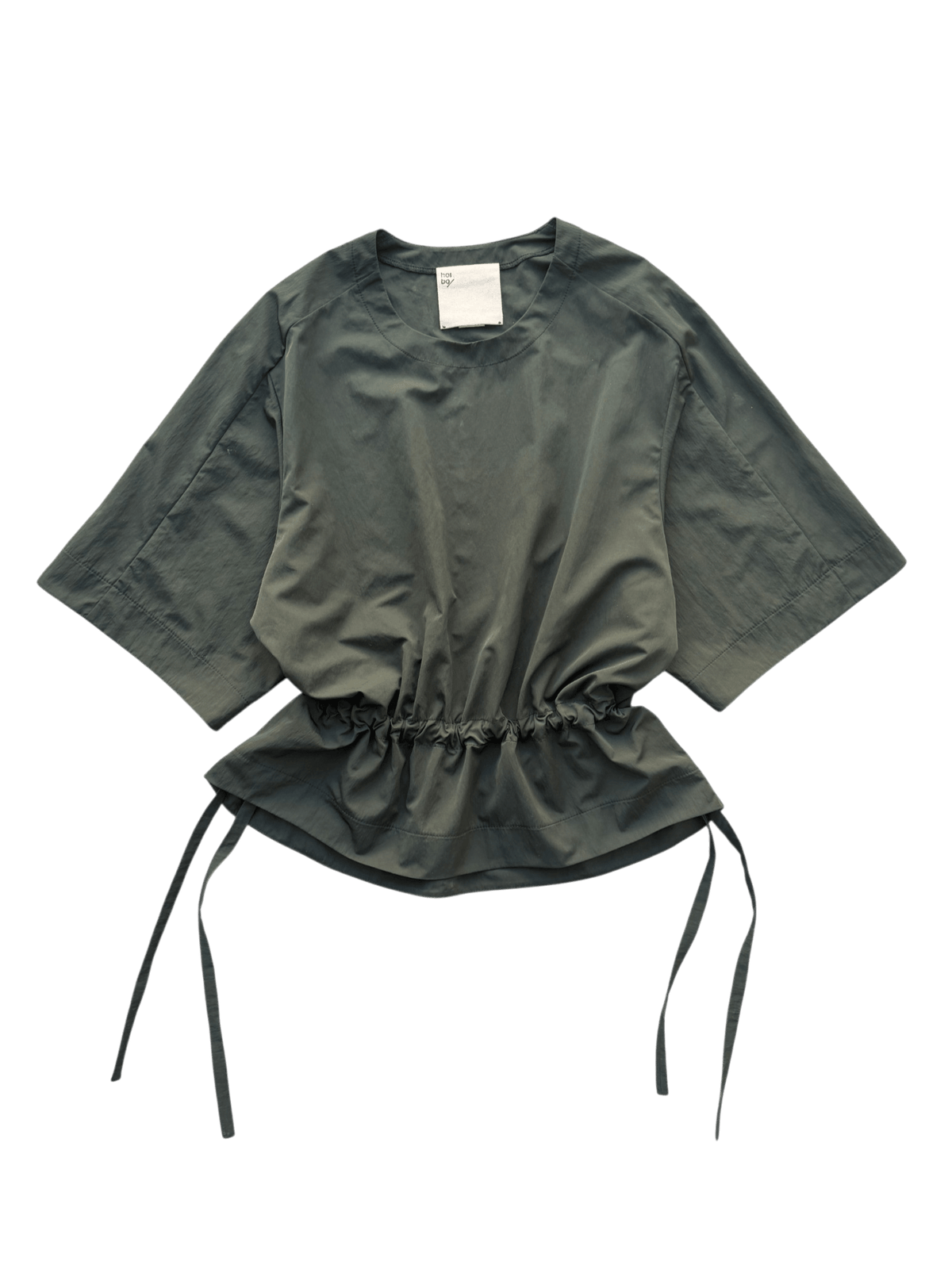 Airloom Integral Tether Tee in Ghost Olive