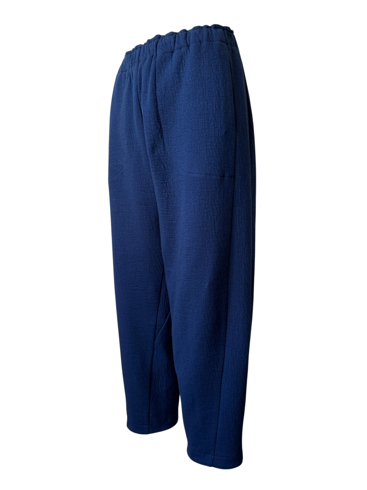 Organic Puffed Cotton A.D.C Drop Pant in Ultrablue