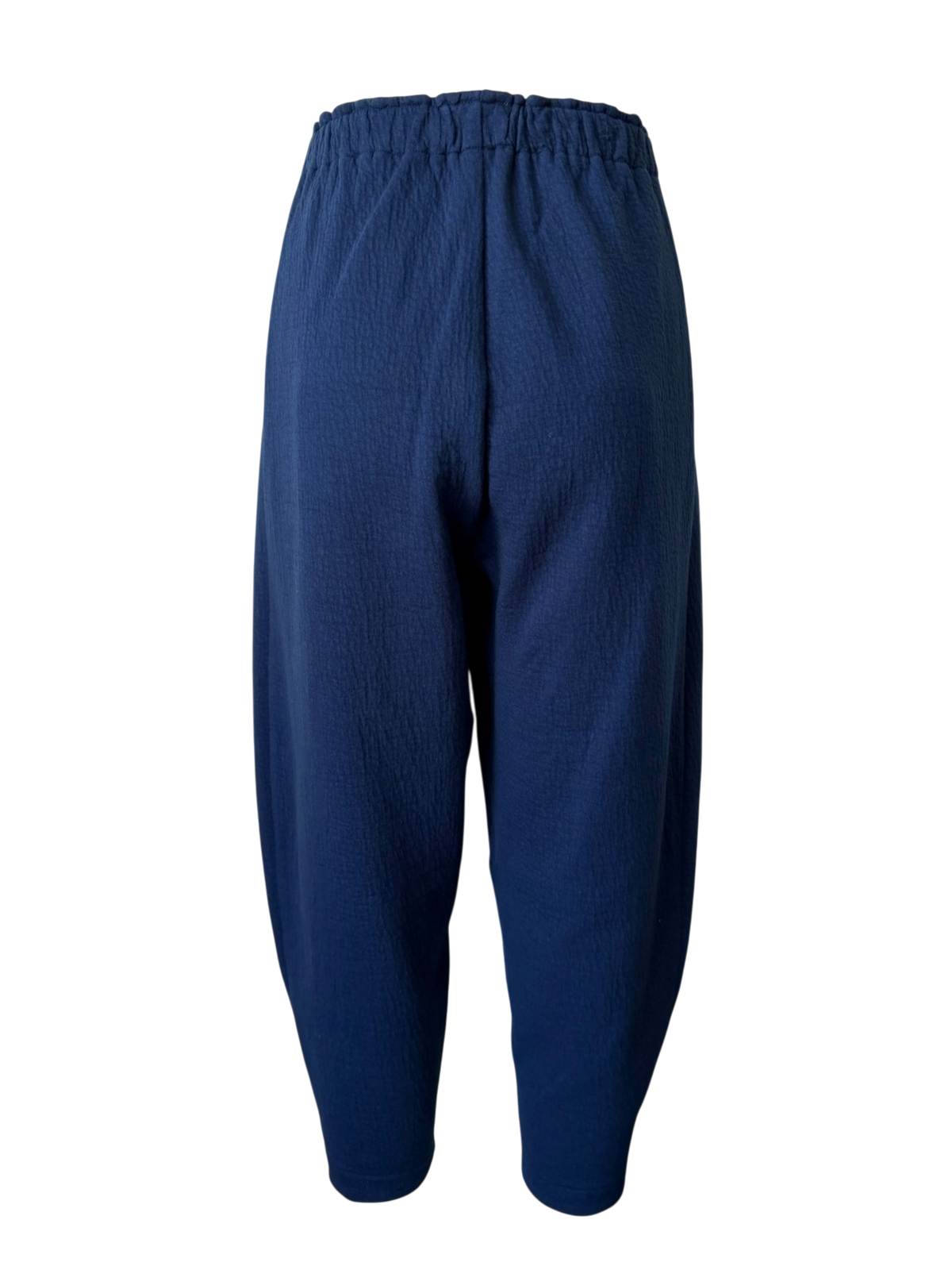 Organic Puffed Cotton A.D.C Drop Pant in Ultrablue