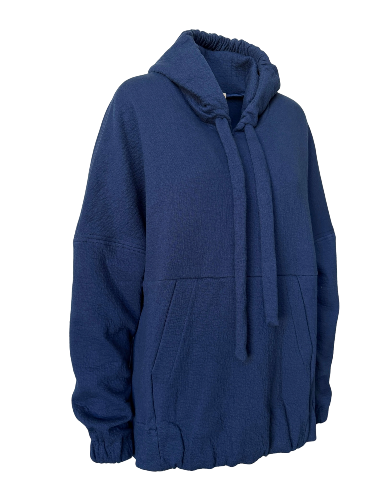 Organic Puffed Cotton A.D.C. Hoodie in Ultrablue
