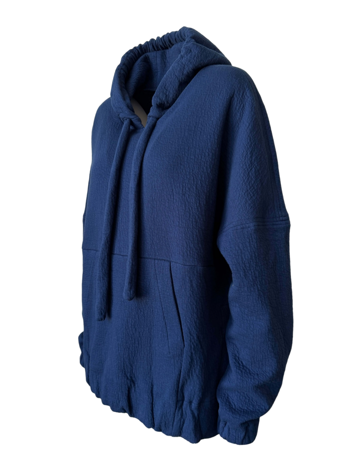 Organic Puffed Cotton A.D.C. Hoodie in Ultrablue