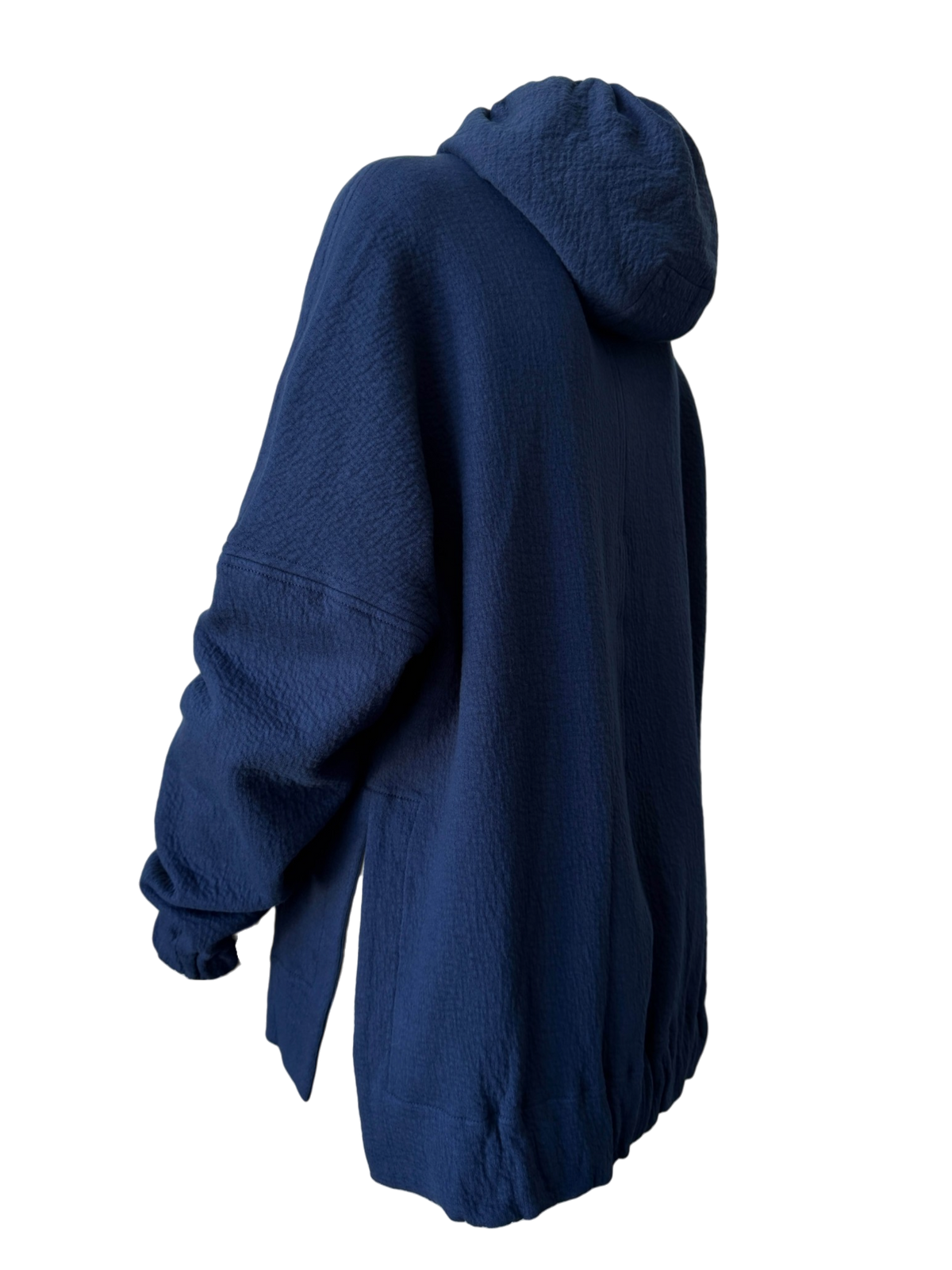 Organic Puffed Cotton A.D.C. Hoodie in Ultrablue