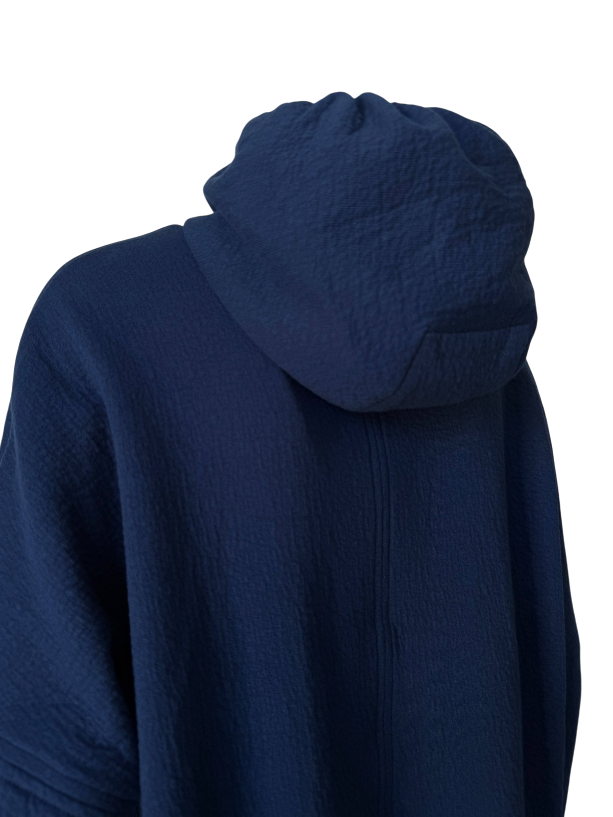 Organic Puffed Cotton A.D.C. Hoodie in Ultrablue