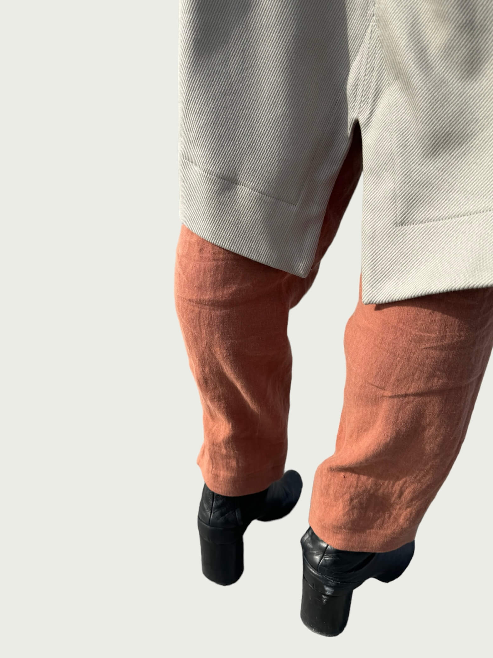 Parachute Overcoat in Dove Grey