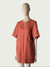Linen Mini Dress in Wild Rose, XXL / OG price: $365