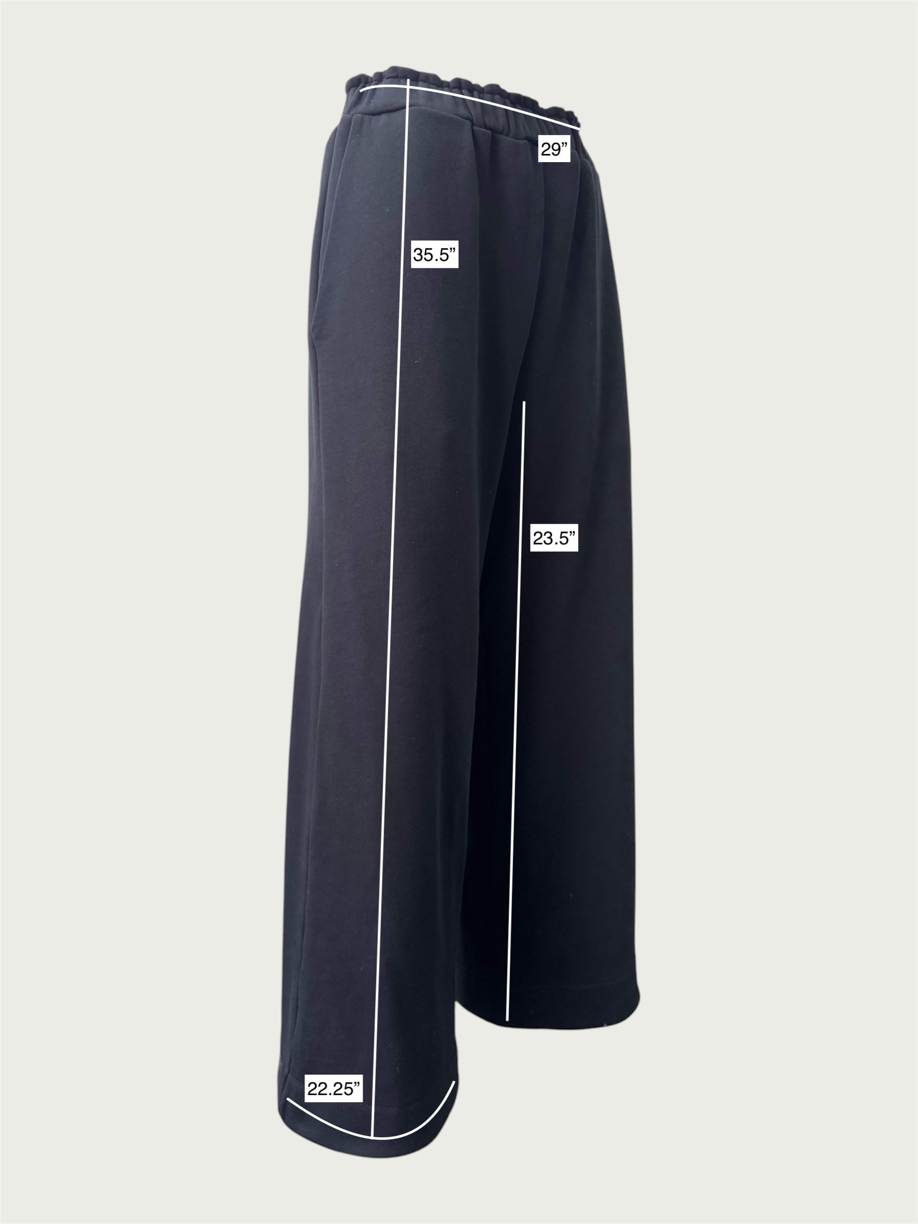 Cotton Gathered Wide Leg in Indigo, small / OG Price: $228.00