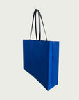 Paper Market Shopper in Electric Blue