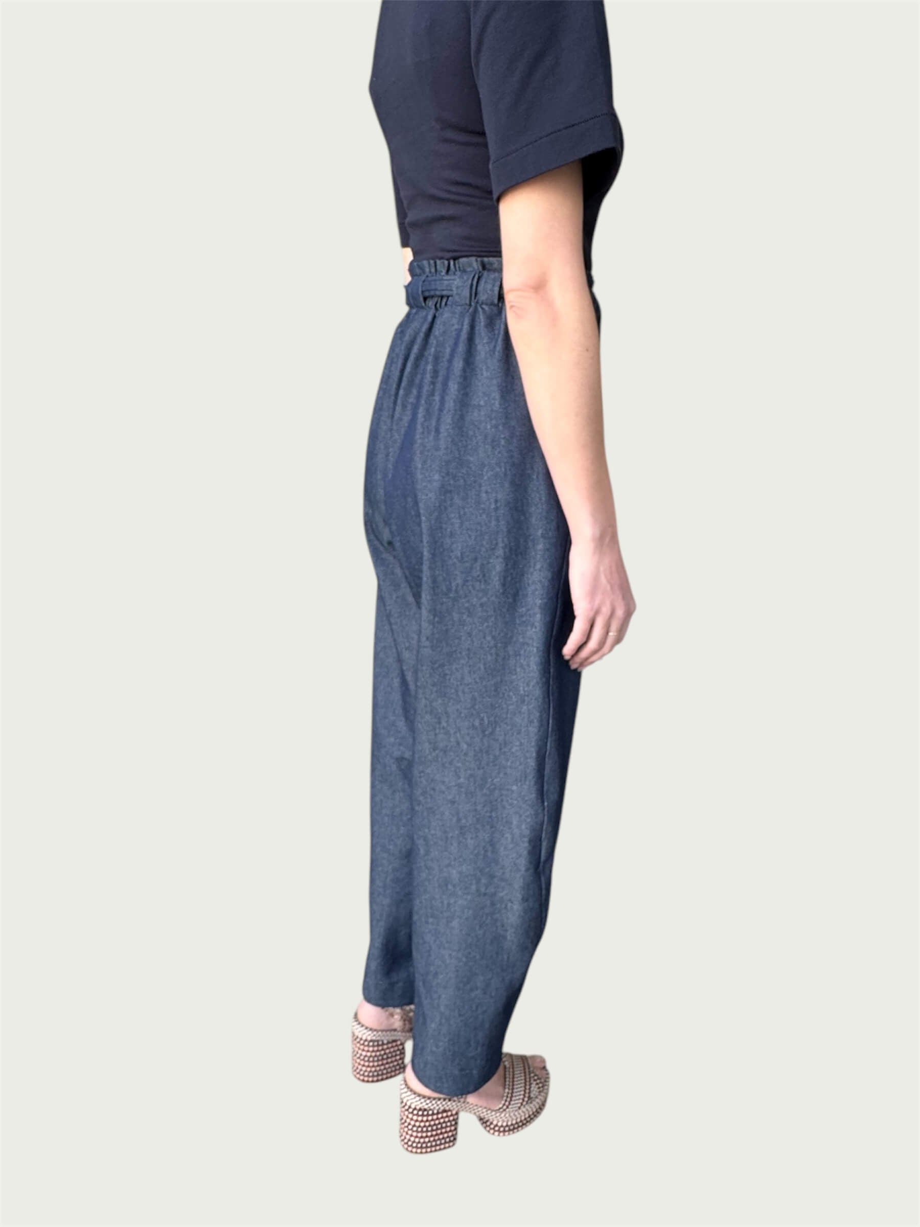 Denim Arc Pant in Rich Blue