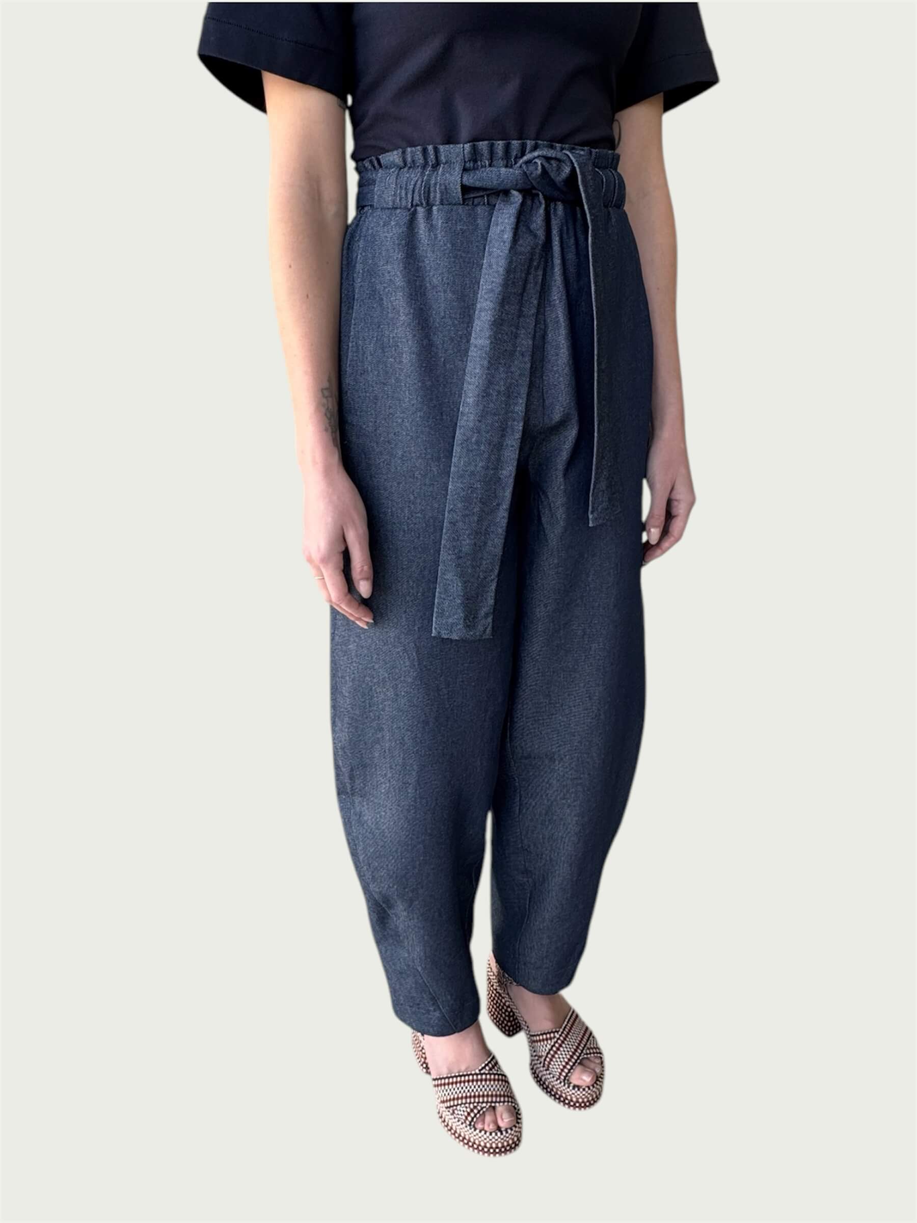 Denim Arc Pant in Rich Blue