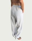 Organic Contoured Cotton Arc Pant in Porcelain