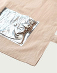 Stuffable Shopper — Foil Form Pocket, Winter Peach