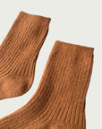 Tibetan Wool Sock in Nutmeg