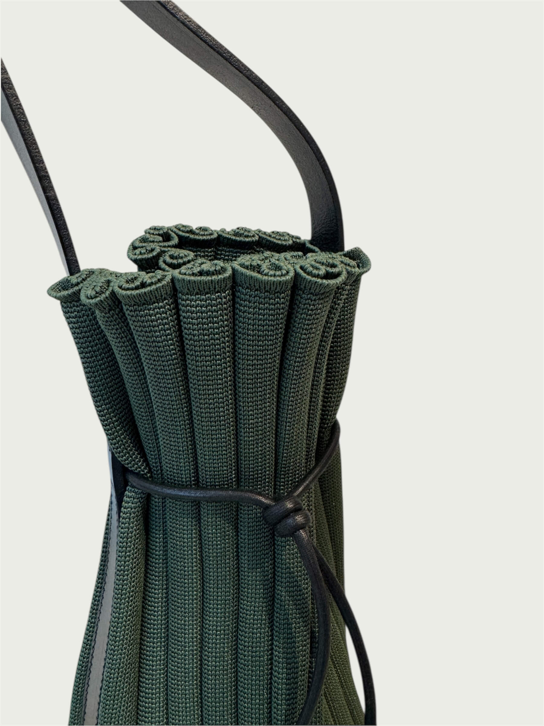 Exhale Supernova Shoulder Tote in Forest Green