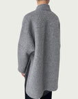 Principal Wrap Coat in Eileen Gray